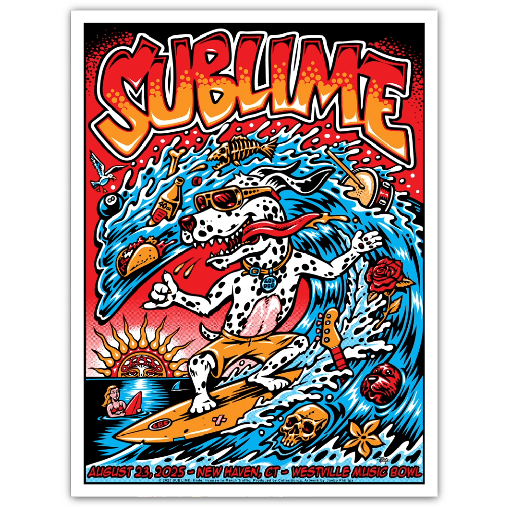 SUBLIME ポスター オフィシャル Sublime New Haven August 23, 2025 (Show Edition)