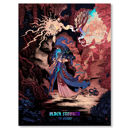 Black Sabbath The Wizard (Rainbow Foil Edition)