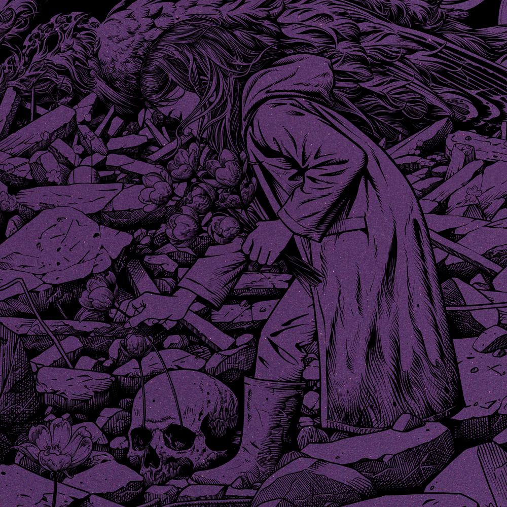 Black Sabbath "Children Of The Grave" by Garis Edelweiss (Purple Metallic Edition)