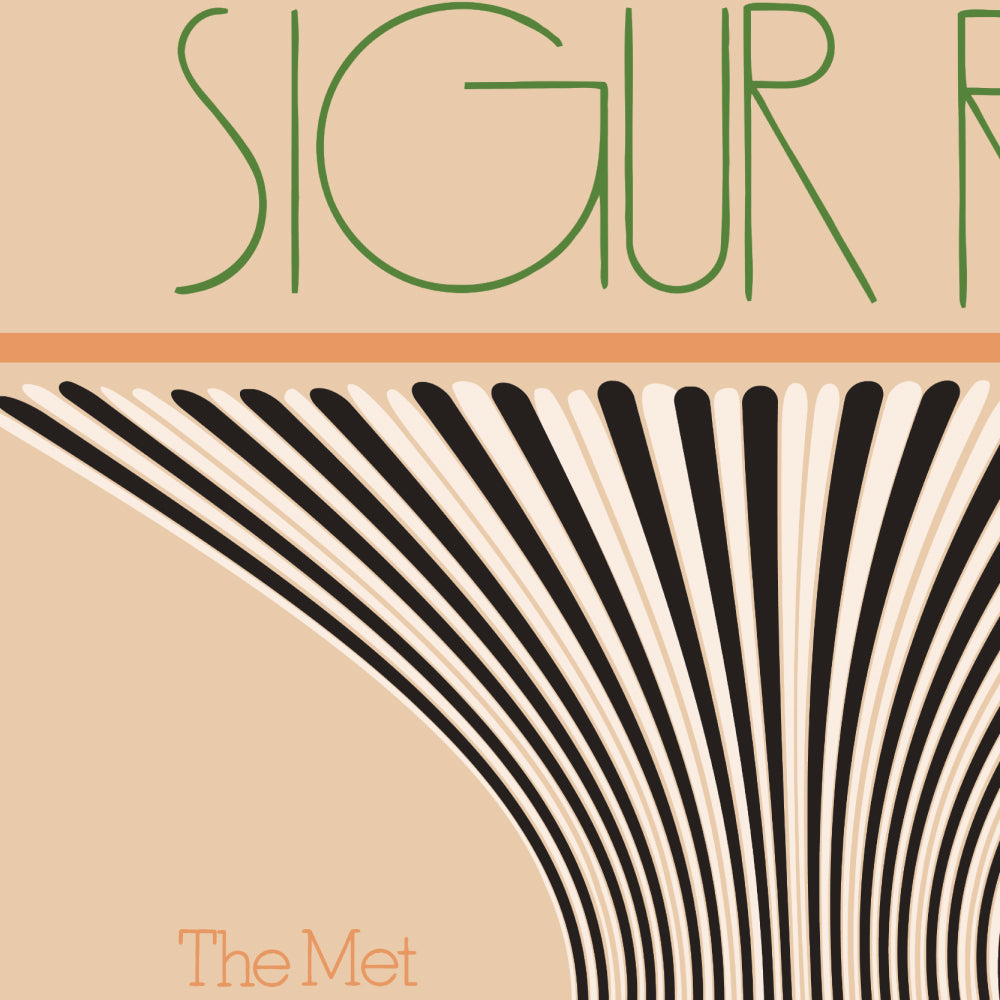 Sigur Rós Philadelphia September 23, 2024 Poster