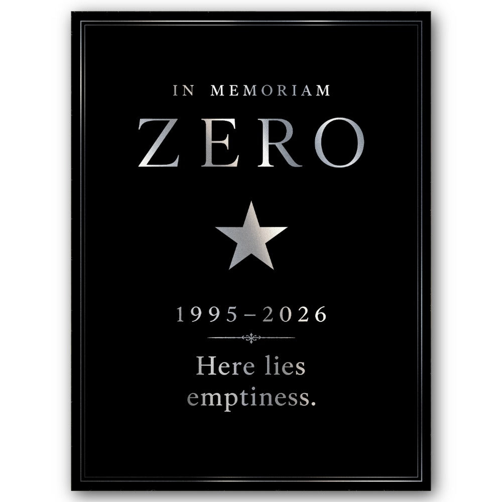 The Smashing Pumpkins Zero In Memoriam (Silver Foil)