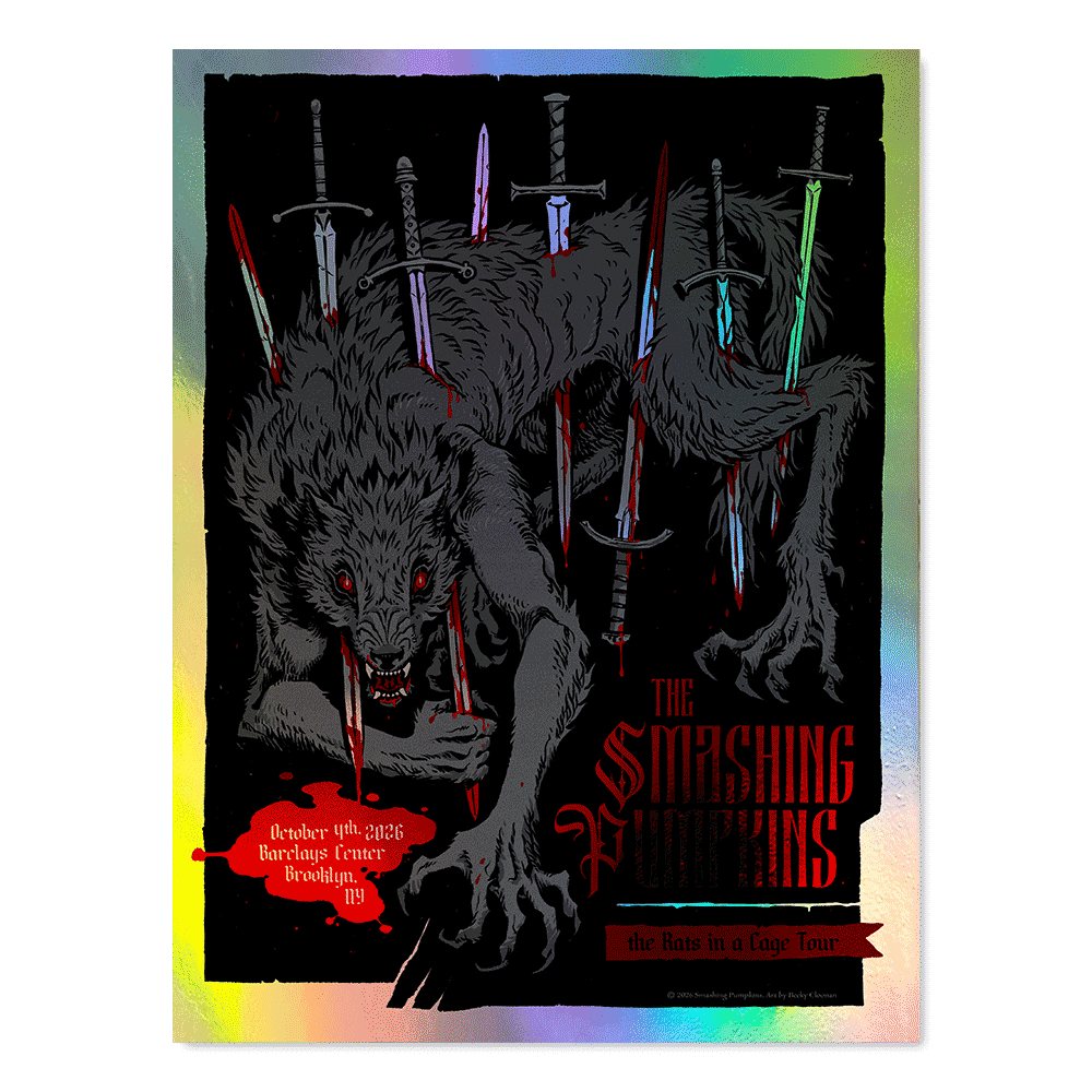 The Smashing Pumpkins Brooklyn October 4, 2026 (Foil Edition)