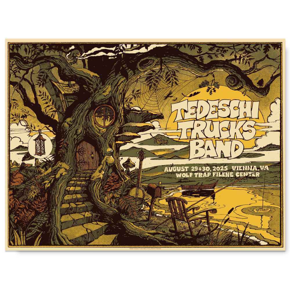 Tedeschi Trucks Band Vienna August 29 & 30, 2025 (Artist Proof)