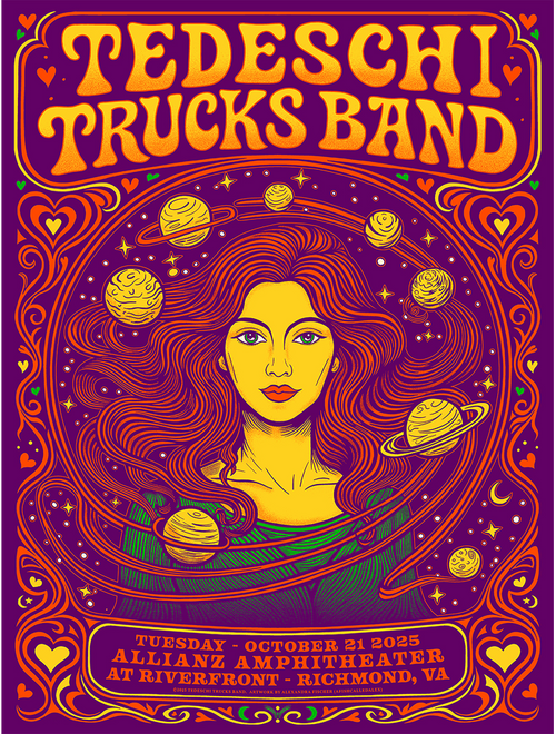 Tedeschi Trucks Band Richmond October 21, 2025 (Artist Proof)