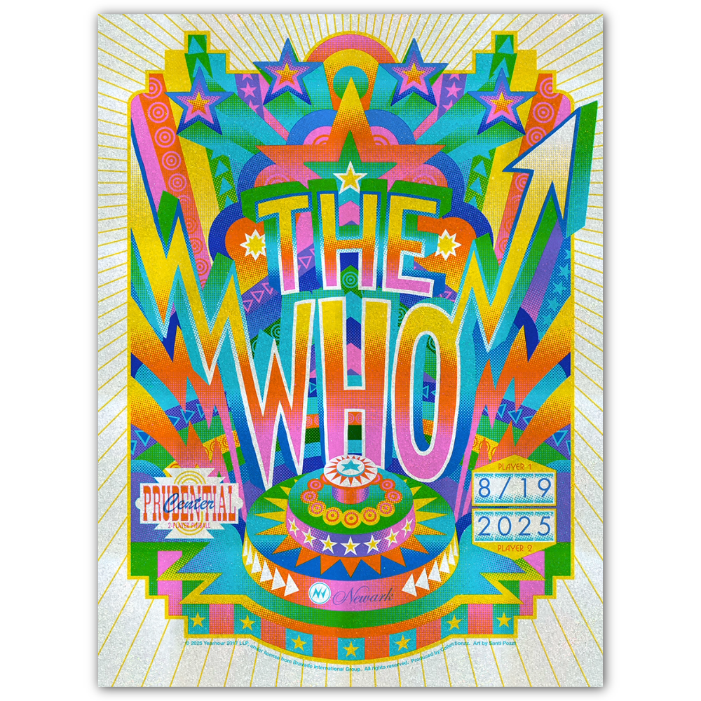 The Who Newark August 19, 2025 (Collectionzz Exclusive)