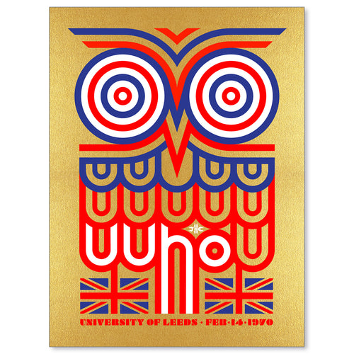The Who Leeds #1 1970 by Ames Bros (Golden Owl Edition)
