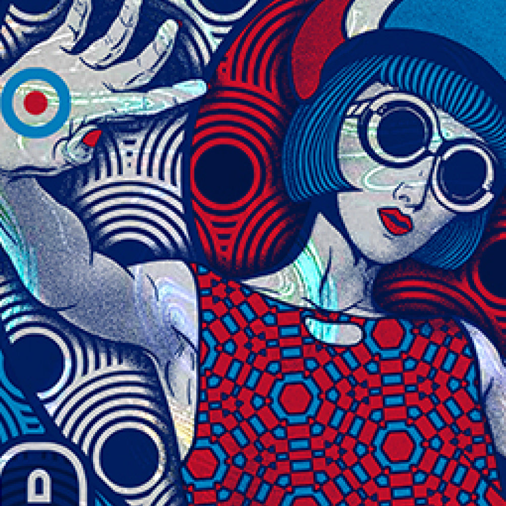 The Who Mountain View September 21, 2025 (Artist Proof–White Swirl Edition)