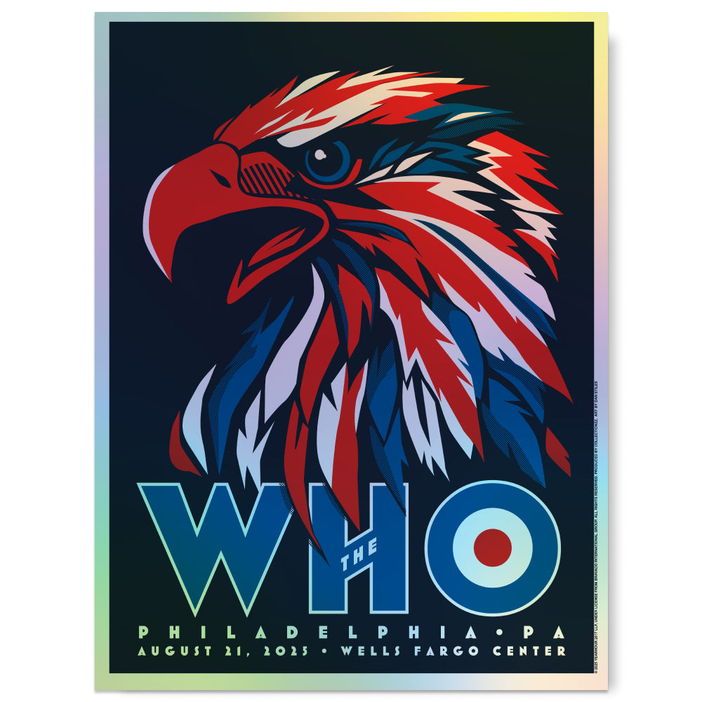 The Who Philadelphia September 10, 2025 (Rescheduled from August 21, 2025)(Collectionzz Exclusive)
