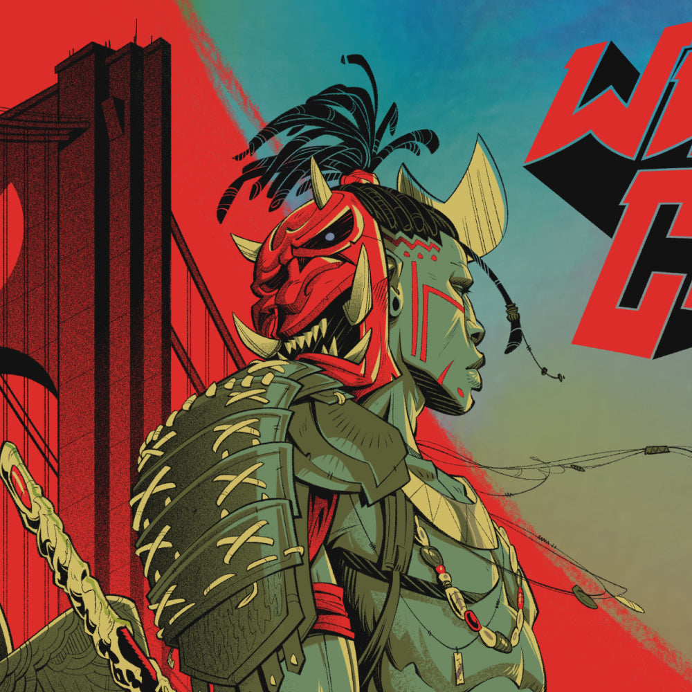 Wu Tang Clan Verrazano-Narrows (Foil Edition) NYCC — artwork in setting