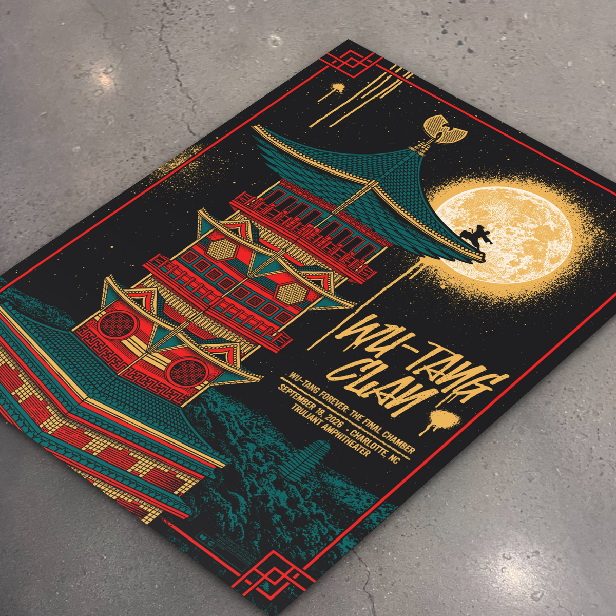 Wu-Tang Clan · Charlotte (Collector's Edition) — flat lay on shop floor