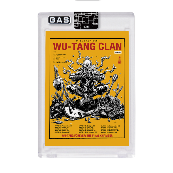 Wu-Tang Clan 2026 Tour GAS Trading Card (Variant Edition)