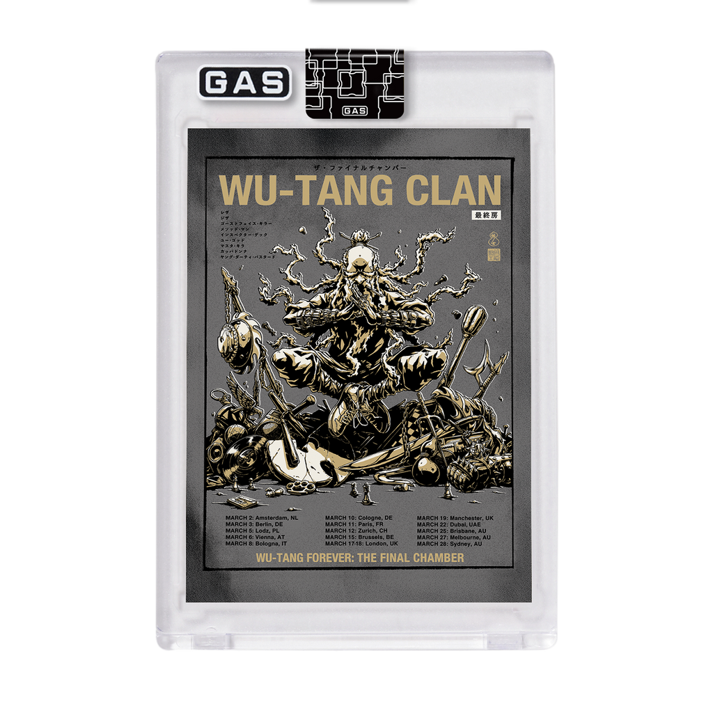 Wu-Tang Clan 2026 Tour GAS Trading Card (Tour Version)