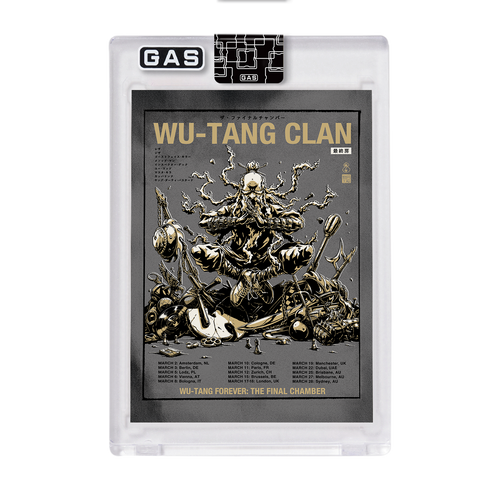 Wu-Tang Clan 2026 Tour GAS Trading Card (Tour Version)