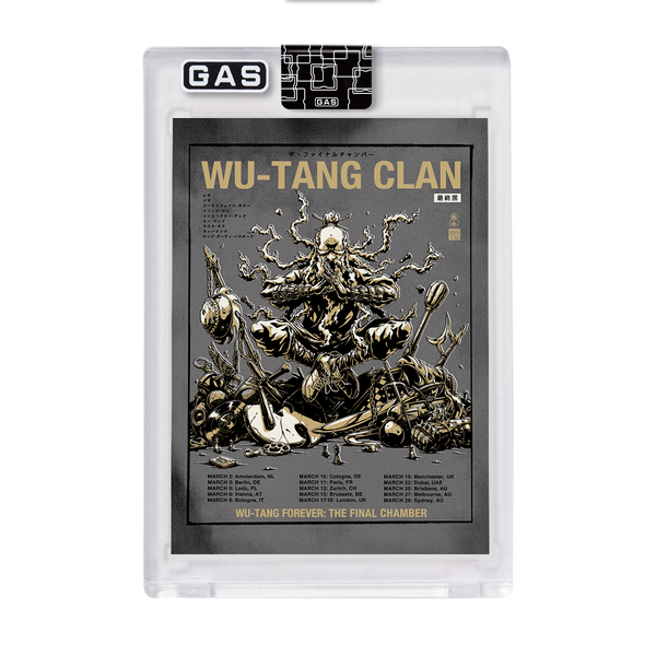 Wu-Tang Clan 2026 Tour GAS Trading Card (Tour Version)