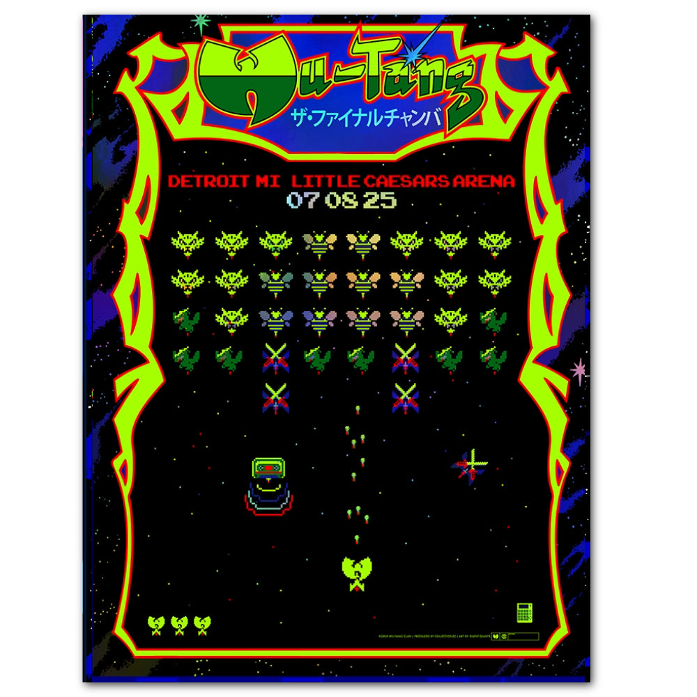 Wu-Tang Clan Detroit July 8, 2025 (Foil Edition)