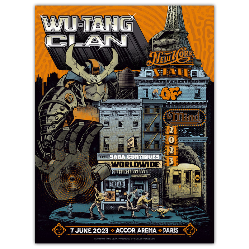 Wu-Tang Clan Paris June 7, 2023