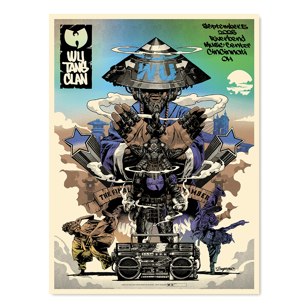 Wu-Tang Clan Cincinnati September 5, 2026 (Collector's Foil Edition)
