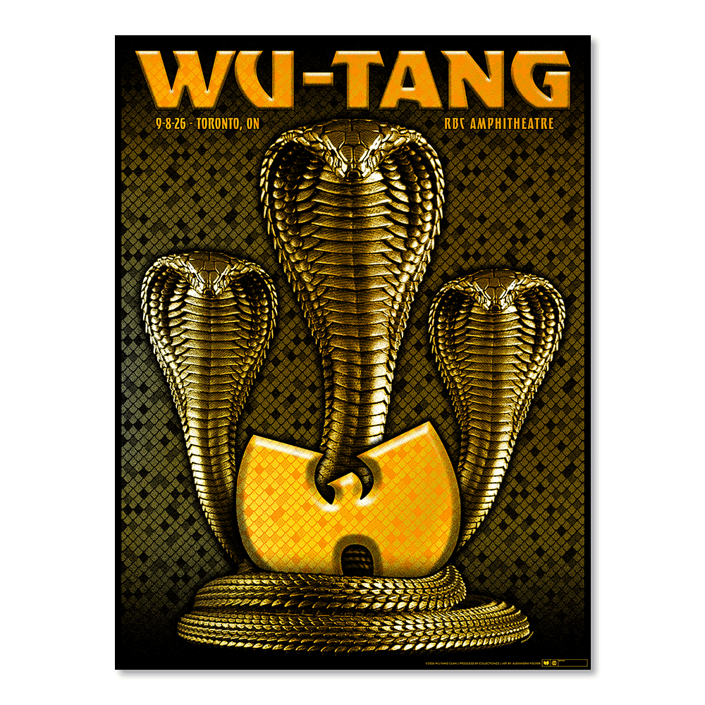 Wu-Tang Clan Toronto September 8, 2026 (Foil Edition)