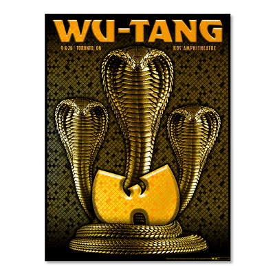 Wu-Tang Clan Toronto September 8, 2026 (Foil Edition)