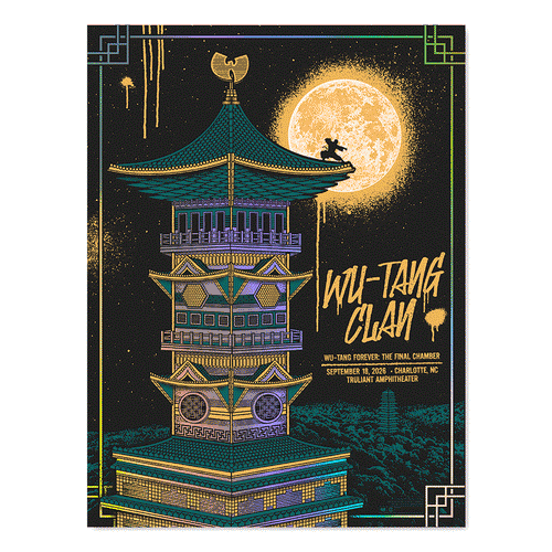 Wu-Tang Clan Charlotte September 18, 2026 (Collector's Foil Edition)