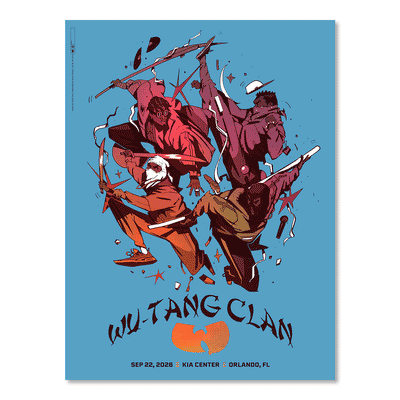 Wu-Tang Clan Orlando September 22, 2026 (Foil Edition)