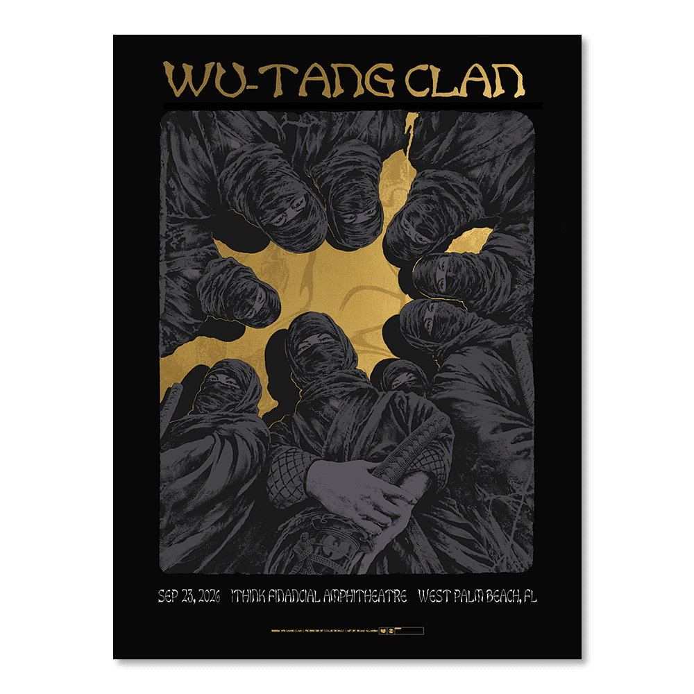 Wu-Tang Clan West Palm Beach September 23, 2026 (Foil Edition)