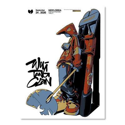 Wu-Tang Clan Tampa September 24, 2026 (Foil Edition)