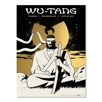 Wu-Tang Clan Thackerville September 26, 2026 (Collector's Foil Edition)