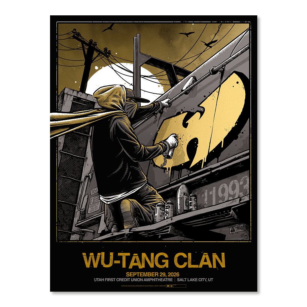 Wu-Tang Clan Salt Lake City September 29, 2026 (Foil Edition)