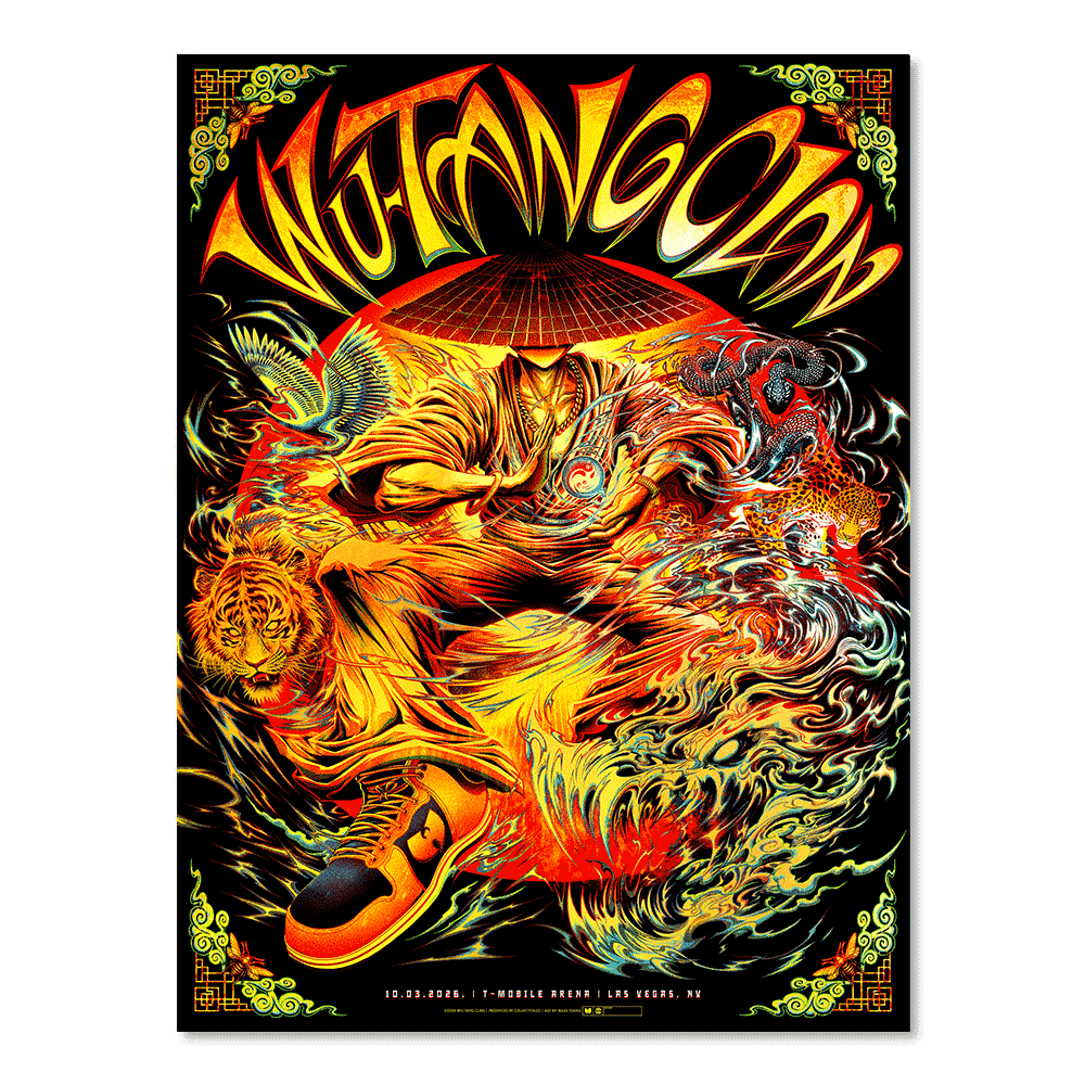 Wu-Tang Clan Las Vegas October 3, 2026 (Foil Edition)
