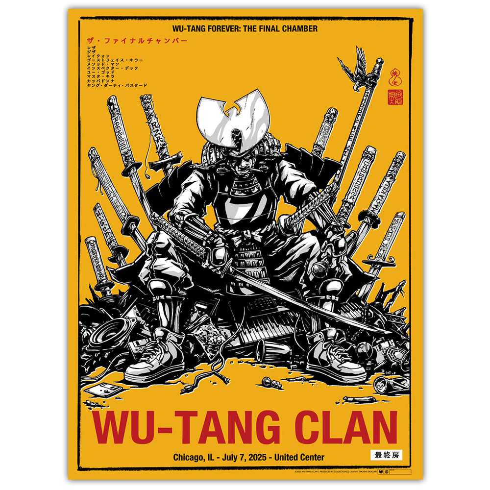 Wu-Tang Clan Chicago July 7, 2025 (Show Edition)