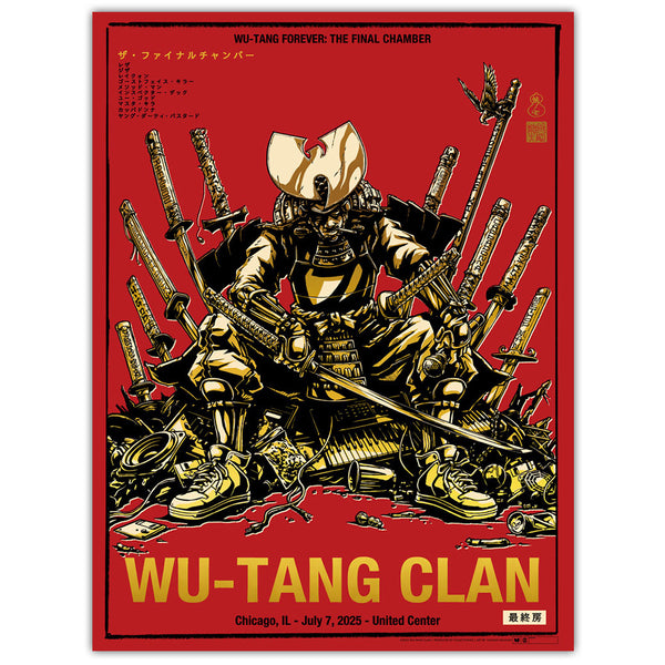 WU-TANG CLAN 90’vintage poster Wu Tang Clan Poster ''Forever'' Vintage 90s Oficial album