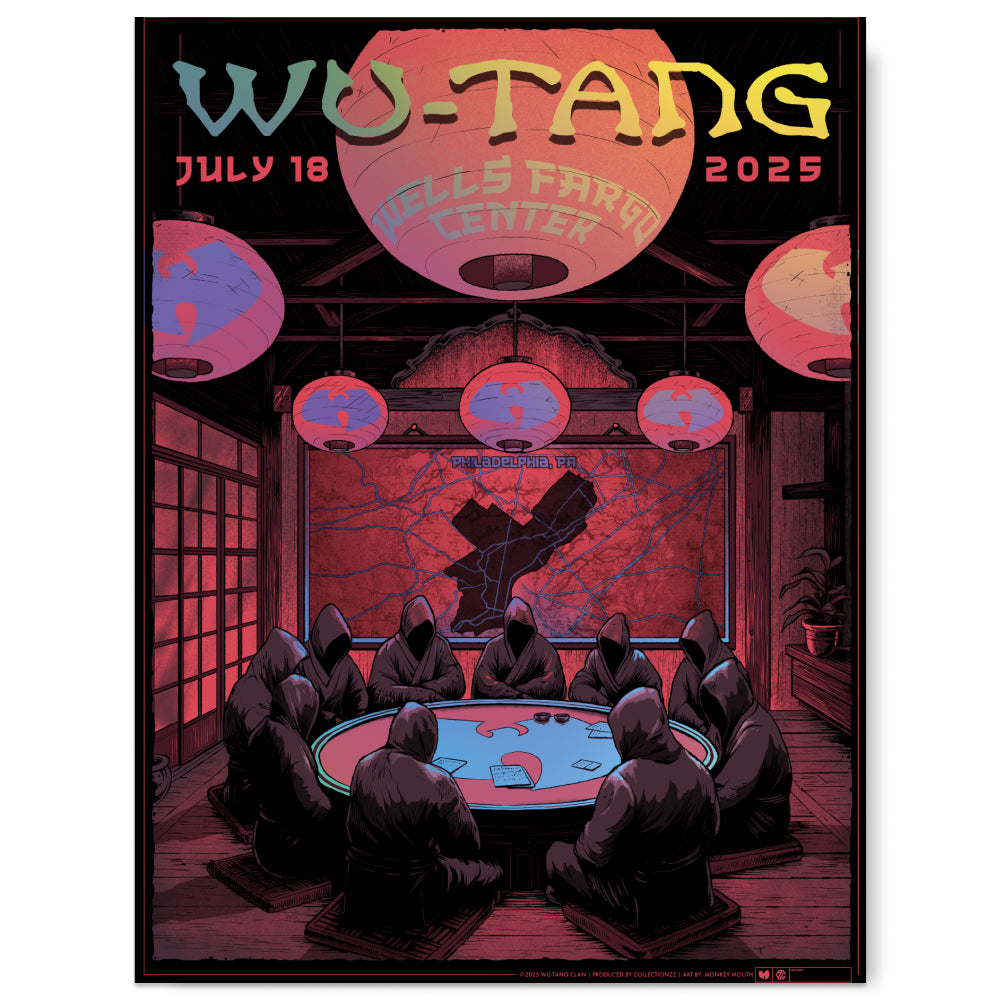Wu-Tang Clan Philadelphia July 18, 2025 (Rainbow Foil Edition)