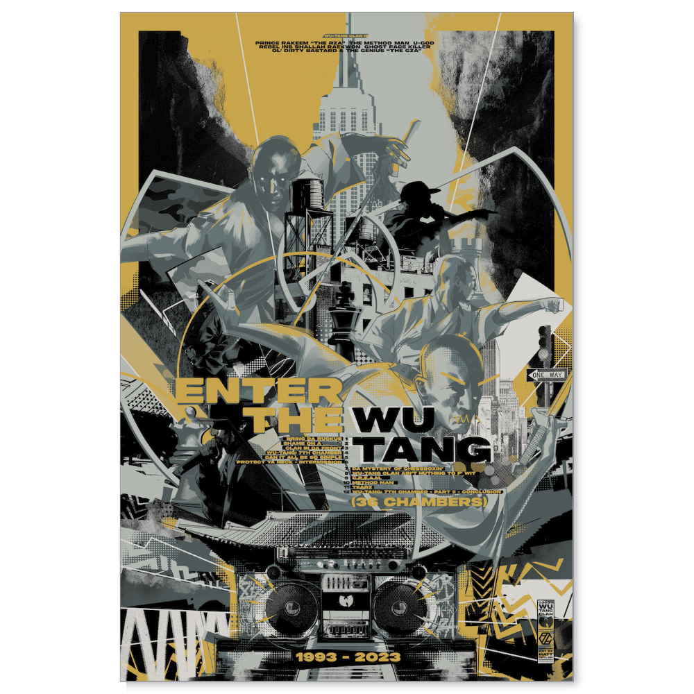 Wu Tang Clan 36 Chambers 30th Anniversary (Gold Foil Edition) NYCC