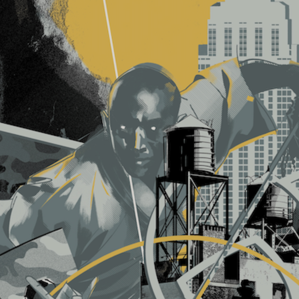 Wu Tang Clan 36 Chambers 30th Anniversary (Gold Foil Edition) NYCC — artwork in setting