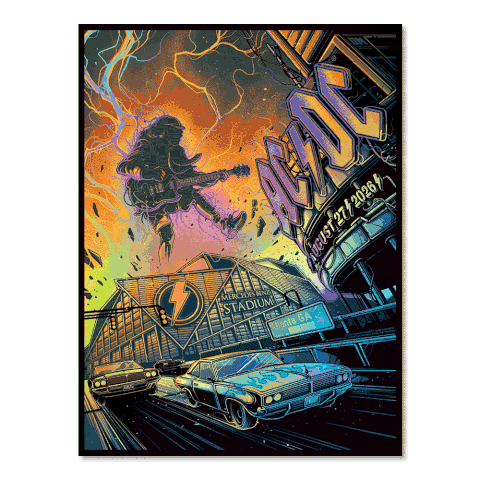 AC/DC Atlanta August 27, 2026 (Foil Exclusive)