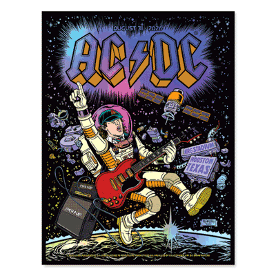AC/DC Houston August 31, 2026 (Foil Exclusive)
