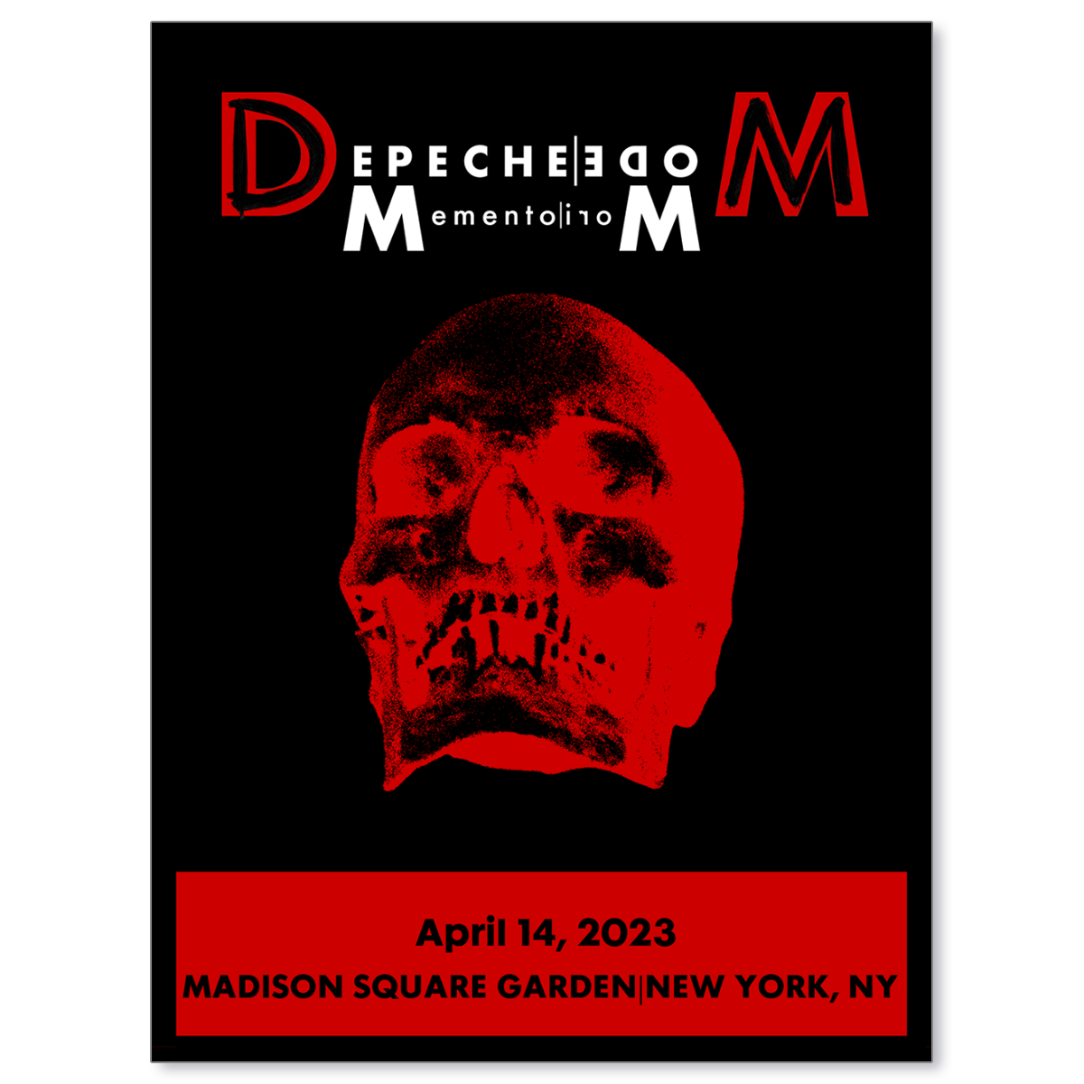 Depeche Mode New York City April 14, 2023