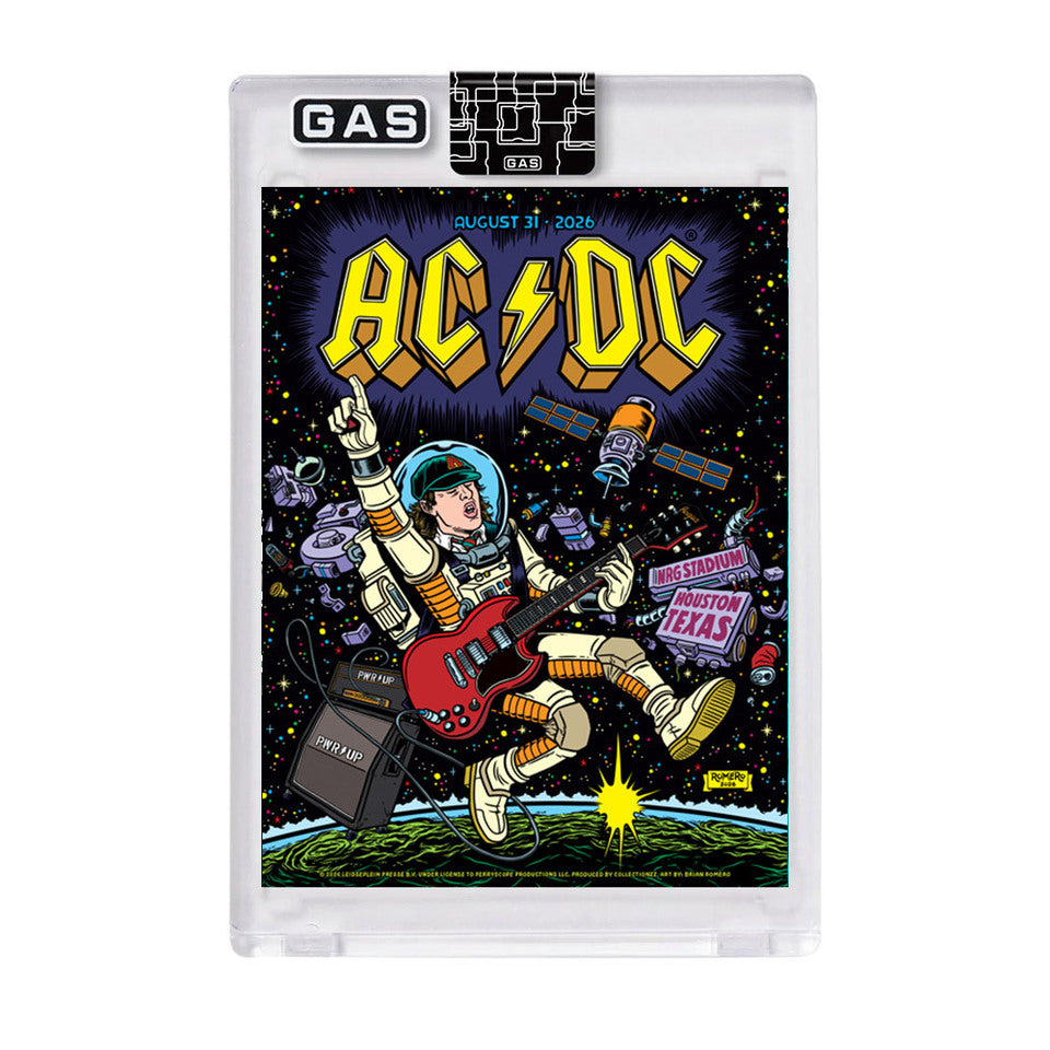 AC/DC Houston August 31, 2026 GAS Trading Card
