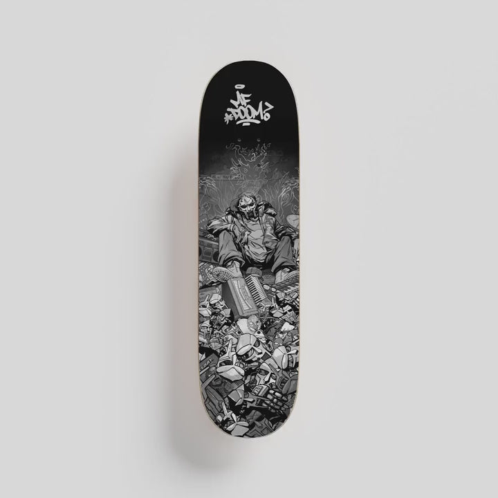 MF DOOM Silver deck turntable