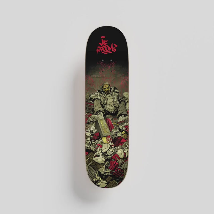 MF DOOM Red & Gold deck turntable