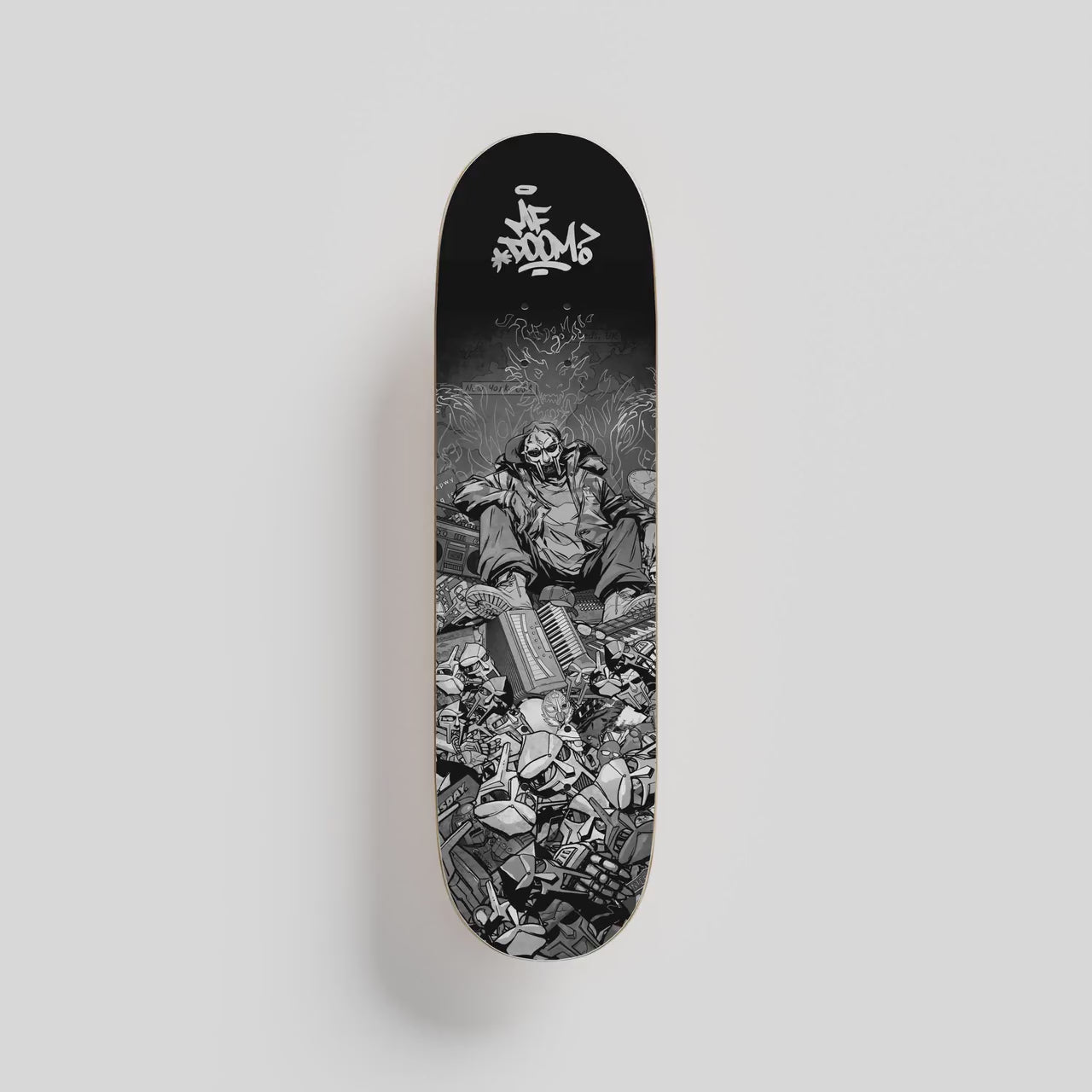 MF DOOM Silver deck turntable