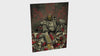 MF DOOM Red & Gold print animated