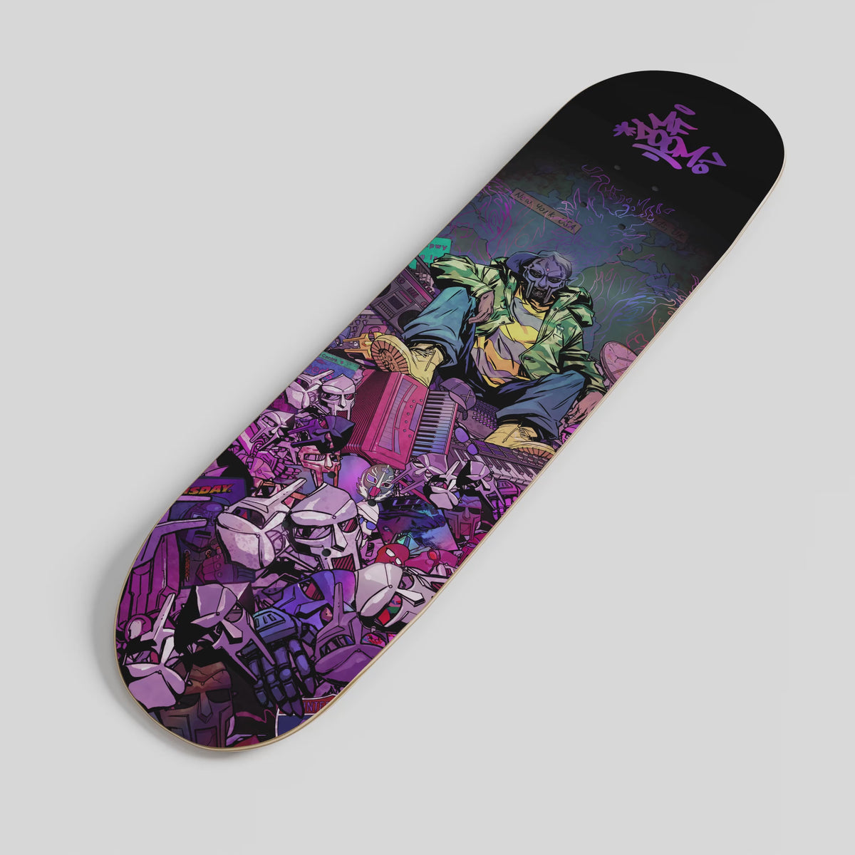 MF DOOM Rainbow deck detail edit