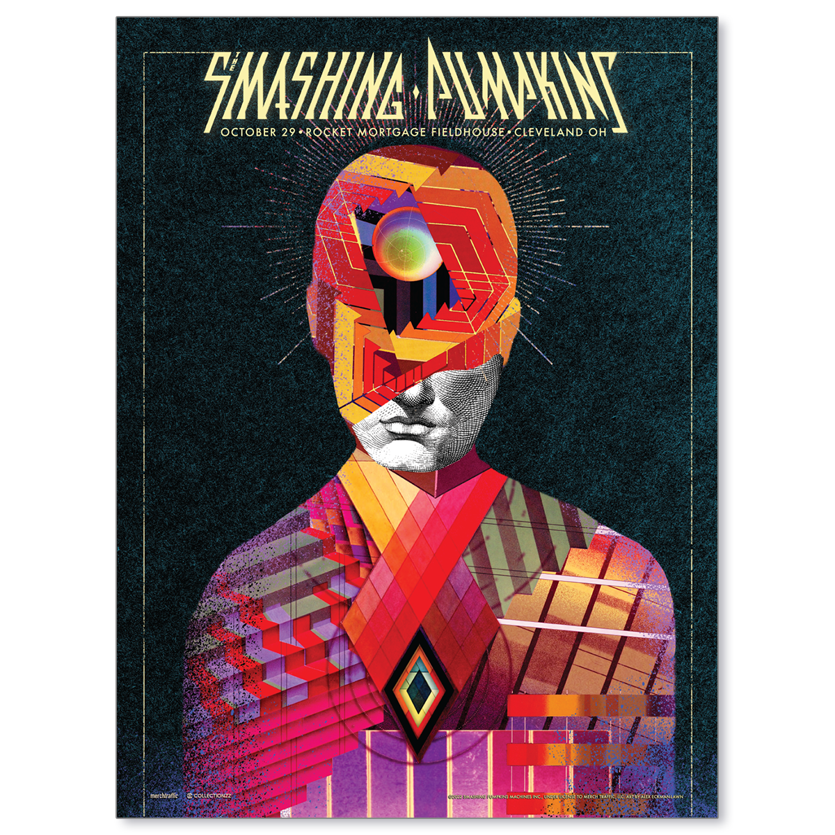 The Smashing Pumpkins Cleveland October 29, 2022 Print