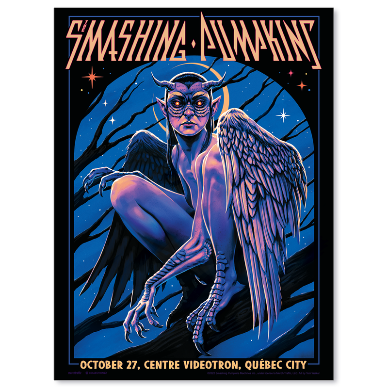 The Smashing Pumpkins Quebec City October 27, 2022 Print