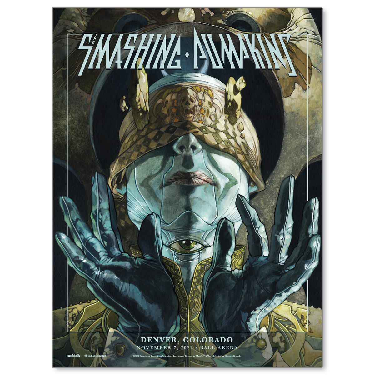 The Smashing Pumpkins Denver November 7, 2022 Print