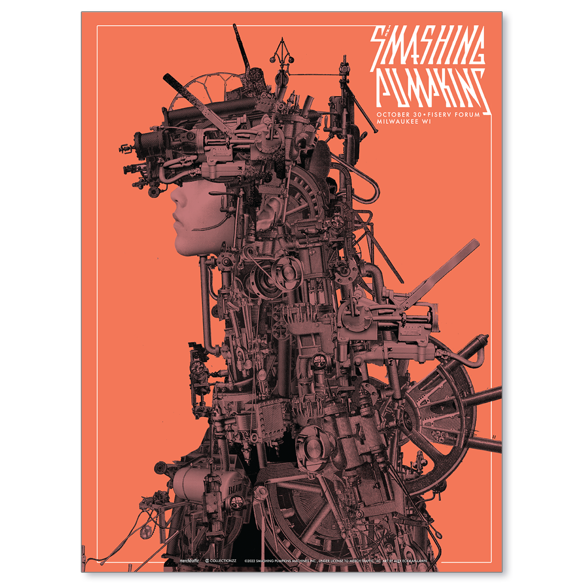 The Smashing Pumpkins Milwaukee October 30, 2022 Print