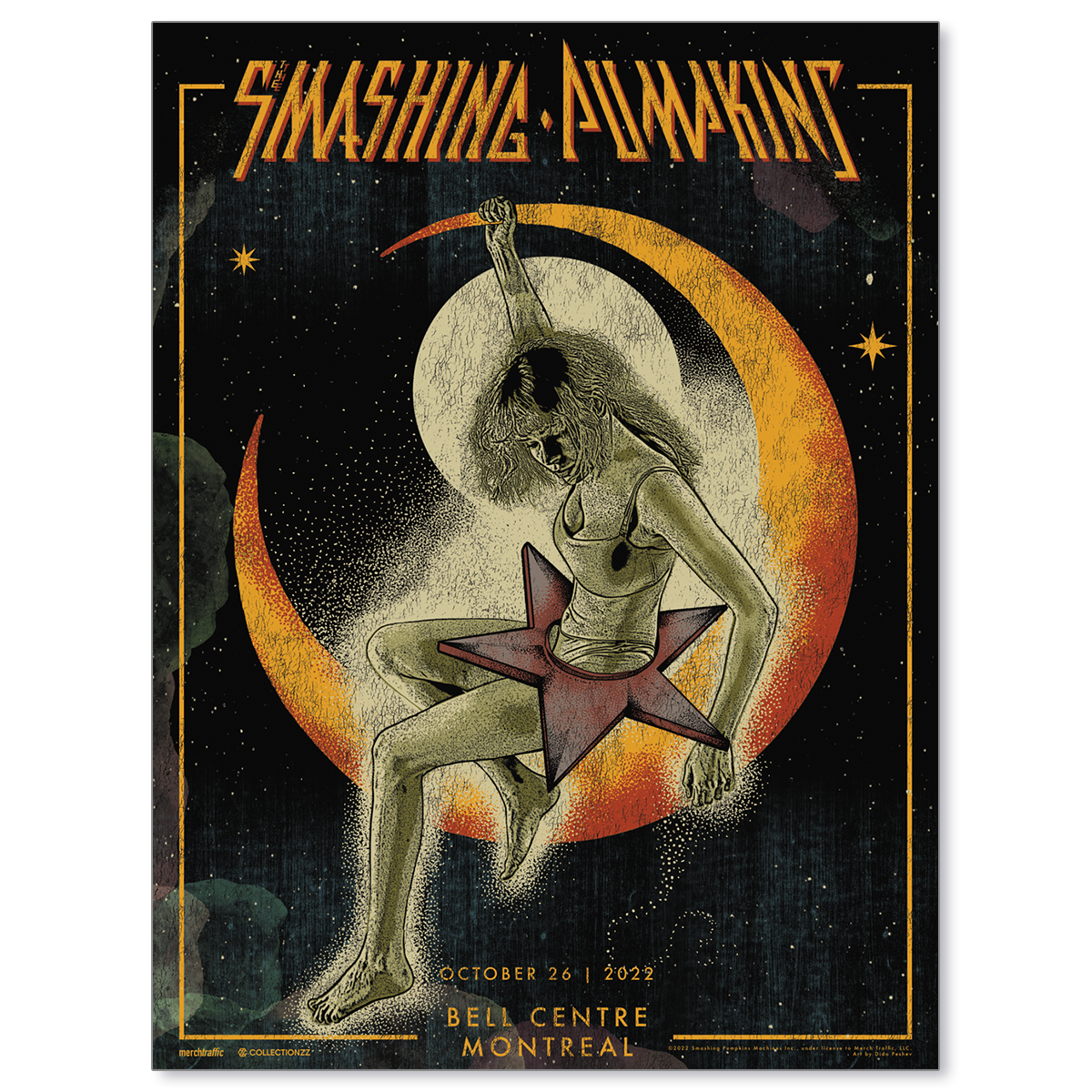 The Smashing Pumpkins Montreal October 26, 2022 Print