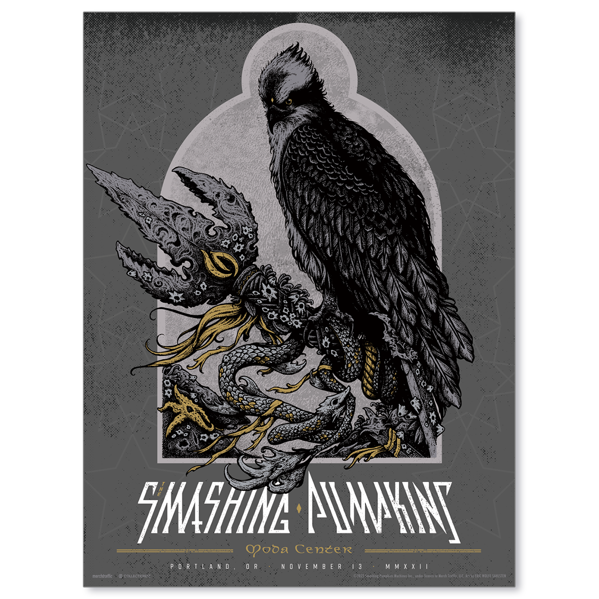 The Smashing Pumpkins Portland November 13, 2022 Print